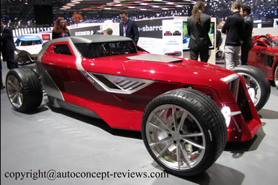 Espera Sbarro Arcad buggy - Mojave Concept - Sbarro Tracto Sphere